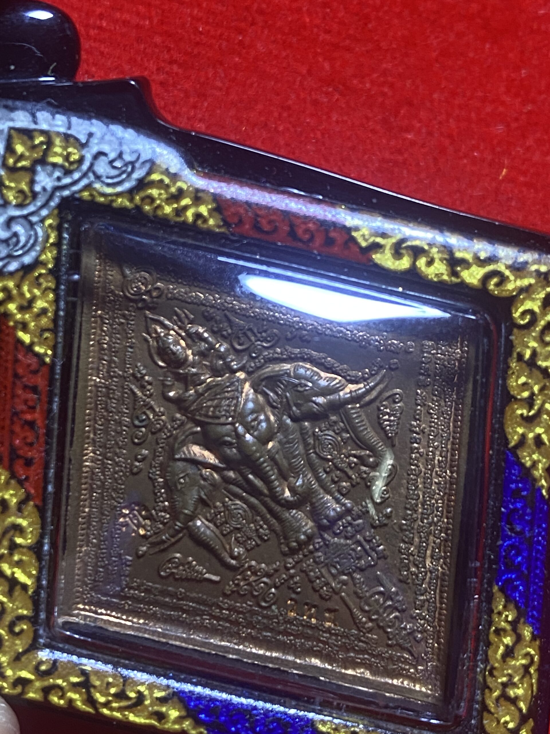 เหรียญโชคดีหายห่วง หลวงพ่อตี๋ วัดหูช้าง ปี 2556 เนื้อทองแดง - Image 5