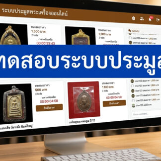ทดสอบระบบประมูล